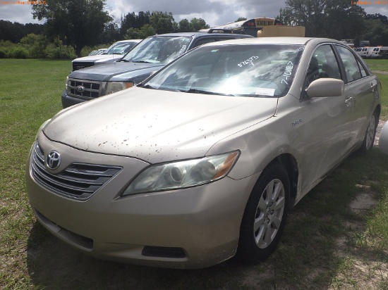 7-10127 (Cars-Sedan 4D)  Seller: Florida State D.E.P. 2009 TOYT CAMRY