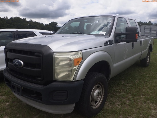 7-10228 (Trucks-Pickup 4D)  Seller: Florida State F.W.C. 2011 FORD F250