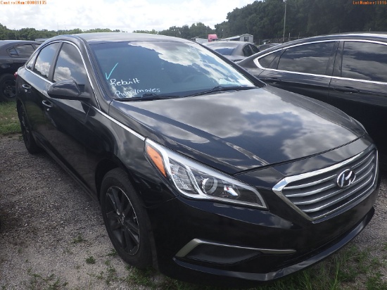 7-07116 (Cars-Sedan 4D)  Seller:Private/Dealer 2017 HYUN SONATA