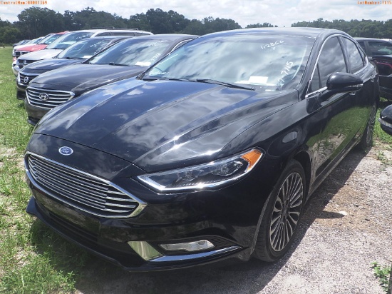 7-07115 (Cars-Sedan 4D)  Seller:Private/Dealer 2017 FORD FUSION