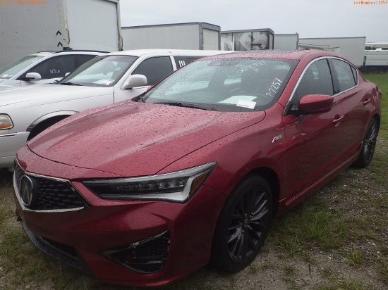 7-07257 (Cars-Sedan 4D)  Seller:Private/Dealer 2020 ACUR ILX