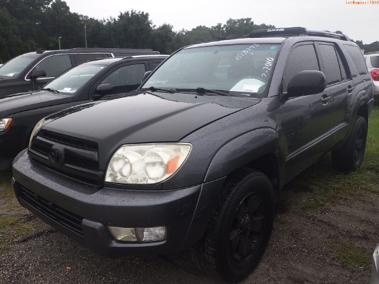 7-07010 (Cars-SUV 4D)  Seller:Private/Dealer 2004 TOYT 4RUNNER
