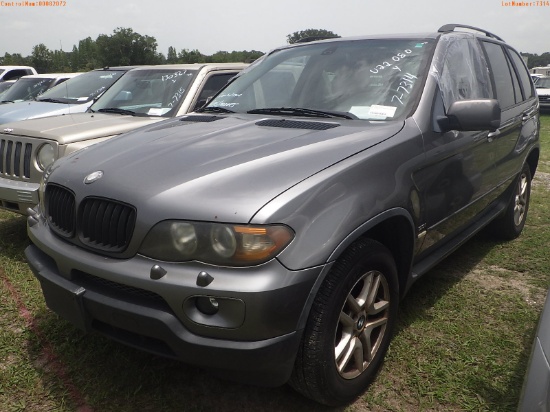7-07314 (Cars-SUV 4D)  Seller:Private/Dealer 2004 BMW X5
