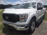 8-06119 (Trucks-Pickup 4D)  Seller: Gov-Hillsborough County Sheriffs 2021 FORD F