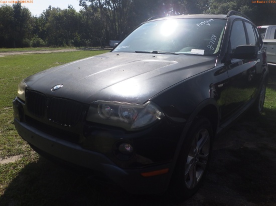 8-07154 (Cars-SUV 4D)  Seller:Private/Dealer 2007 BMW X3