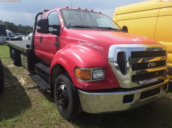 8-08129 (Trucks-Wrecker)  Seller:Private/Dealer 2007 FORD F650