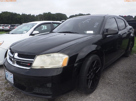 9-05133 (Cars-Sedan 4D)  Seller:Private/Dealer 2012 DODG AVENGER