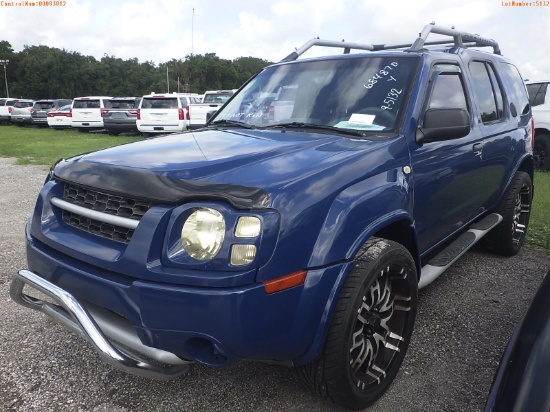 9-05132 (Cars-SUV 4D)  Seller:Private/Dealer 2003 NISS XTERRA