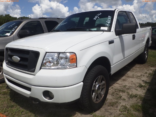 9-06239 (Trucks-Pickup 2D)  Seller: Gov-Manatee County Sheriffs Offic 2008 FORD