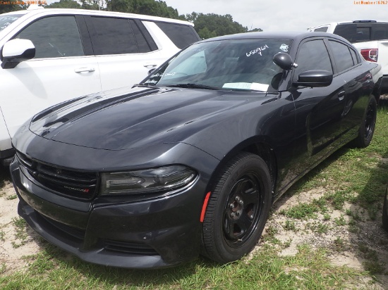 9-06262 (Cars-Sedan 4D)  Seller: Gov-Pinellas County Sheriffs Ofc 2019 DODG CHAR