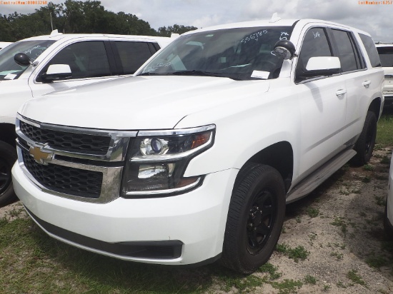 9-06257 (Cars-SUV 4D)  Seller: Gov-Pinellas County Sheriffs Ofc 2015 CHEV TAHOE