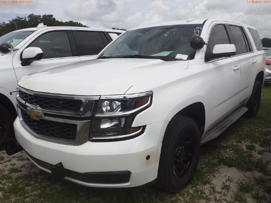 9-06253 (Cars-SUV 4D)  Seller: Gov-Pinellas County Sheriffs Ofc 2015 CHEV TAHOE