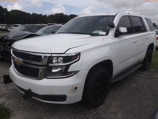 9-05129 (Cars-SUV 4D)  Seller: Gov-Pinellas County Sheriffs Ofc 2016 CHEV TAHOE