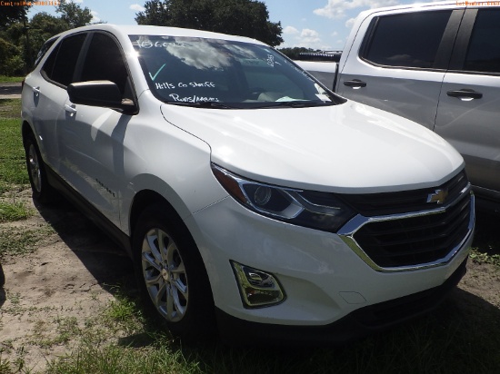 10-06160 (Cars-SUV 4D)  Seller: Gov-Hillsborough County Sheriffs 2020 CHEV EQUIN
