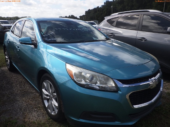 10-07117 (Cars-Sedan 4D)  Seller:Private/Dealer 2016 CHEV MALIBU