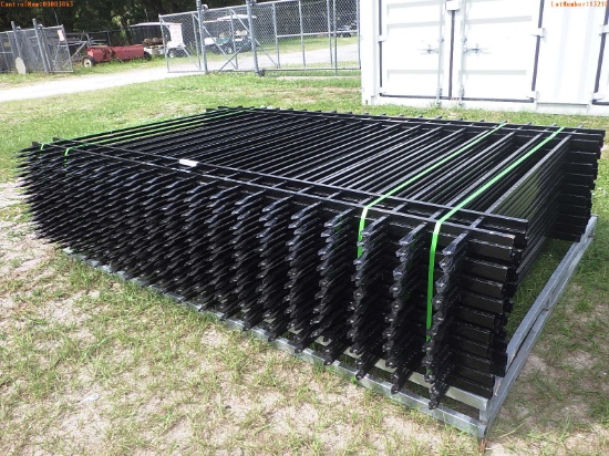 10-13210 (Equip.-Materials)  Seller:Private/Dealer LOT OF METAL FENCE PANELS