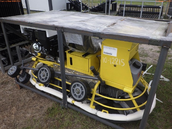 10-12215 (Equip.-Concrete)  Seller:Private/Dealer FLAND FL-2 RIDING POWER TROWEL