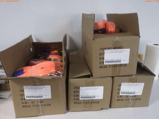 10-12100 (Equip.-Materials)  Seller:Private/Dealer (32) 1.5 INCH RATCHET STRAPS