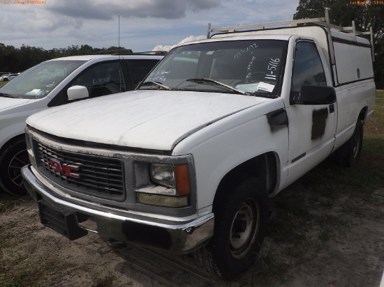 11-05116 (Trucks-Pickup 2D)  Seller: Gov-Hillsborough County School 1999 GMC 250
