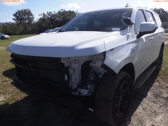 11-06136 (Cars-SUV 4D)  Seller: Gov-Hillsborough County Sheriffs 2022 CHEV TAHOE