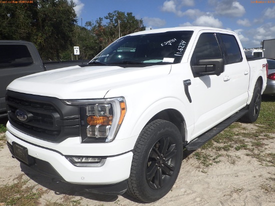 11-06274 (Trucks-Pickup 4D)  Seller: Gov-Hillsborough County Sheriffs 2021 FORD