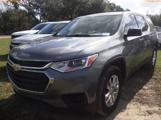 11-06155 (Cars-SUV 4D)  Seller: Gov-Hillsborough County Sheriffs 2020 CHEV TRAVE