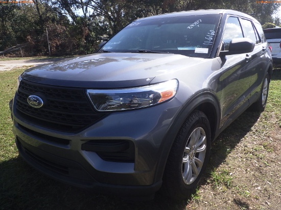 11-06160 (Cars-SUV 4D)  Seller: Gov-Hillsborough County Sheriffs 2021 FORD EXPLO