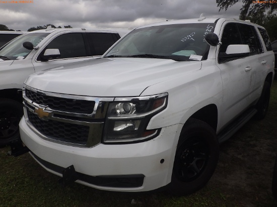 11-06225 (Cars-SUV 4D)  Seller: Gov-Pinellas County Sheriffs Ofc 2018 CHEV TAHOE