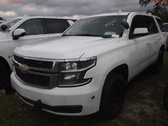 11-06226 (Cars-SUV 4D)  Seller: Gov-Pinellas County Sheriffs Ofc 2016 CHEV TAHOE