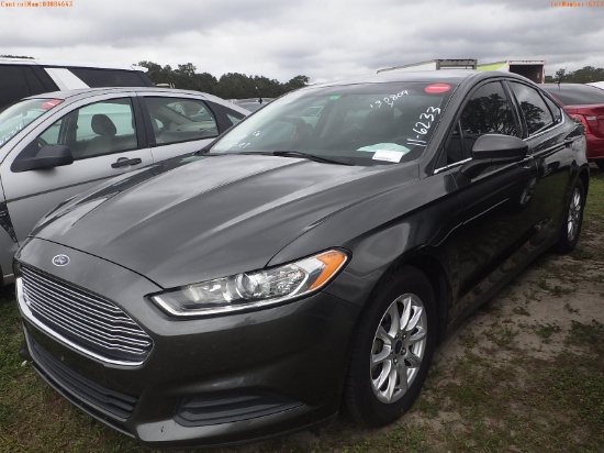11-06233 (Cars-Sedan 4D)  Seller: Gov-Hernando County Sheriffs 2015 FORD FUSION