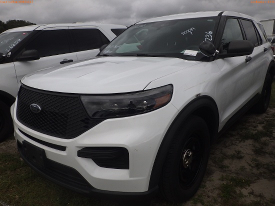 11-06236 (Cars-SUV 4D)  Seller: Gov-Hillsborough County Sheriffs 2020 FORD EXPLO
