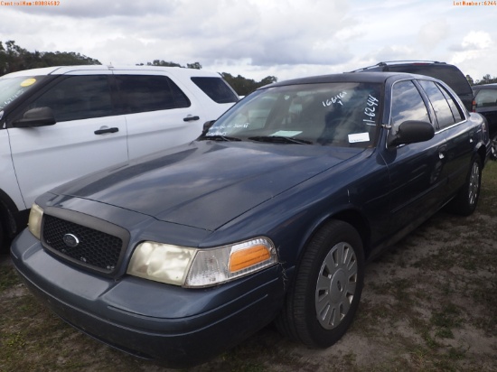 11-06244 (Cars-Sedan 4D)  Seller: Gov-Hernando County Sheriffs 2011 FORD CROWNVI