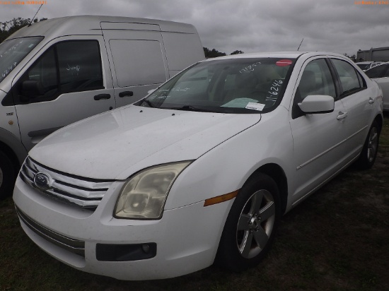 11-06246 (Cars-Sedan 4D)  Seller: Gov-Hernando County Sheriffs 2007 FORD FUSION