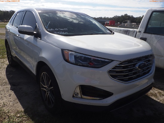 12-06132 (Cars-SUV 4D)  Seller: Gov-Hillsborough County Sheriffs 2021 FORD EDGE