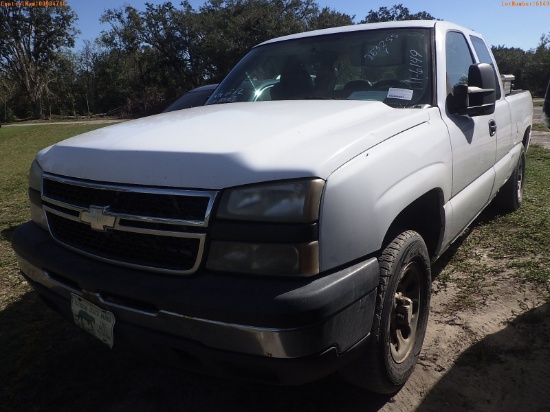12-06149 (Trucks-Pickup 2D)  Seller: Florida State D.E.P. 2006 CHEV SILVERADO