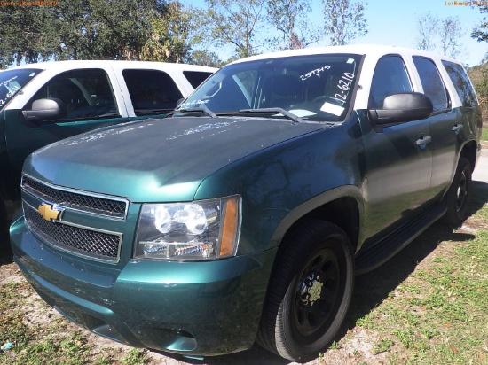 12-06210 (Cars-SUV 4D)  Seller: Gov-Alachua County Sheriffs Offic 2013 CHEV TAHO