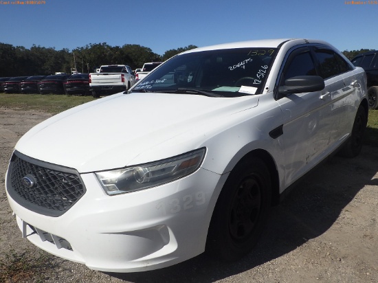 12-05126 (Cars-Sedan 4D)  Seller: Gov-Charlotte County Sheriffs 2013 FORD TAURUS