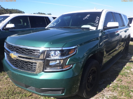 12-06247 (Cars-SUV 4D)  Seller: Gov-Alachua County Sheriffs Offic 2017 CHEV TAHO