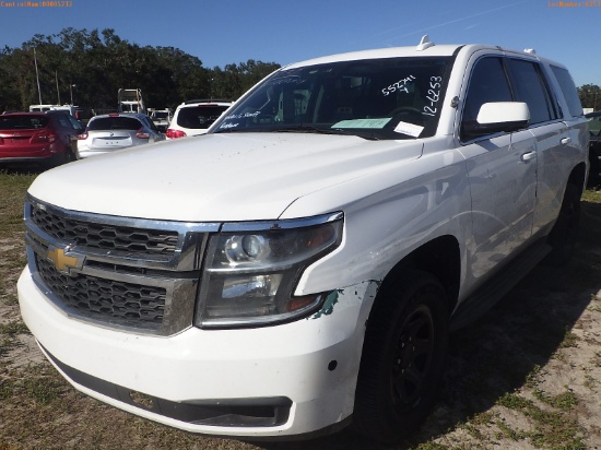 12-06253 (Cars-SUV 4D)  Seller: Gov-Pinellas County Sheriffs Ofc 2015 CHEV TAHOE