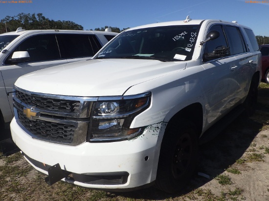 12-06252 (Cars-SUV 4D)  Seller: Gov-Pinellas County Sheriffs Ofc 2018 CHEV TAHOE