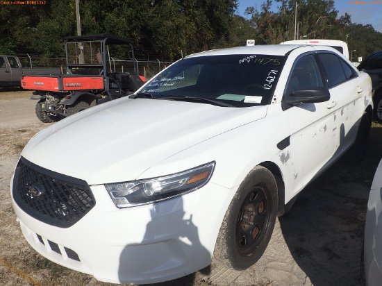 12-06271 (Cars-Sedan 4D)  Seller: Gov-Charlotte County Sheriffs 2014 FORD TAURUS