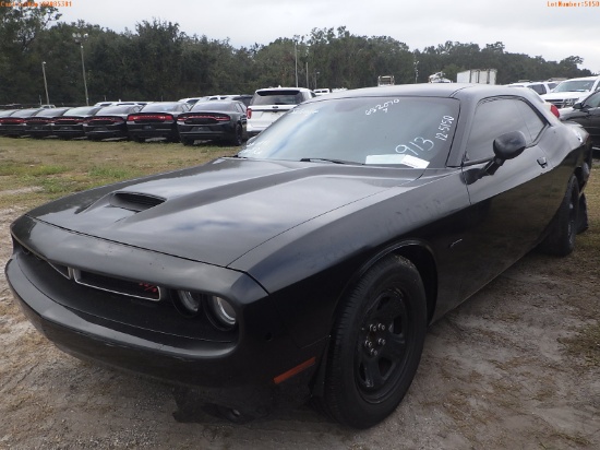 12-05150 (Cars-Coupe 2D)  Seller: Florida State F.H.P. 2019 DODG CHALLENGE
