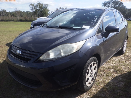 12-10122 (Cars-Sedan 4D)  Seller: Florida State B.P.R. 2013 FORD FIESTA
