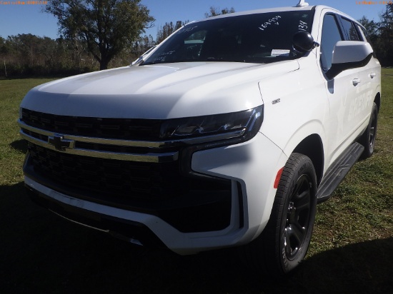 12-10134 (Cars-SUV 4D)  Seller: Gov-Hillsborough County Sheriffs 2022 CHEV TAHOE