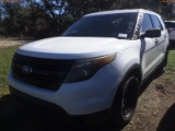 12-06158 (Cars-SUV 4D)  Seller: Gov-Charlotte County Sheriffs 2015 FORD EXPLORER