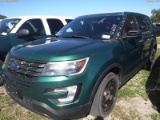 12-06229 (Cars-SUV 4D)  Seller: Gov-Alachua County Sheriffs Offic 2016 FORD EXPL