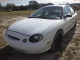12-10110 (Cars-Sedan 4D)  Seller: Florida State D.E.P. 1998 FORD TAURUS