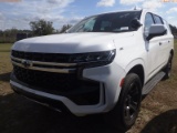 12-10119 (Cars-SUV 4D)  Seller: Gov-Hillsborough County Sheriffs 2021 CHEV TAHOE