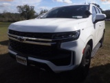 12-10124 (Cars-SUV 4D)  Seller: Gov-Hillsborough County Sheriffs 2021 CHEV TAHOE