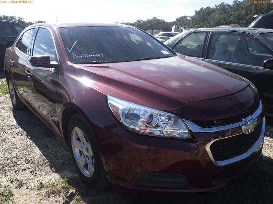 12-07130 (Cars-Sedan 4D)  Seller:Private/Dealer 2016 CHEV MALIBU